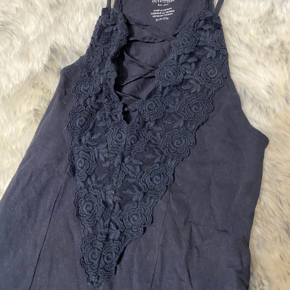 AE American eagle corset lace front bodysuit